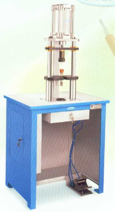 Vertical Pneumatic Cot Mounting And De-Mounting Machine